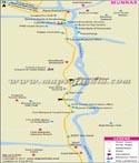Munnar City Map