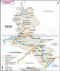Dehradun District Map